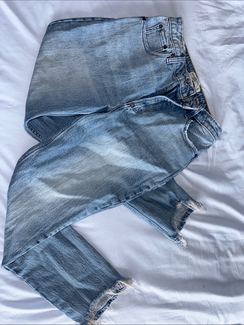 Abercrombie & Fitch Light Blue Skinny Jeans